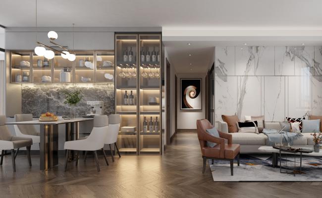 現代輕奢 盡顯高貴空間品質